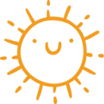 smiling sun icon