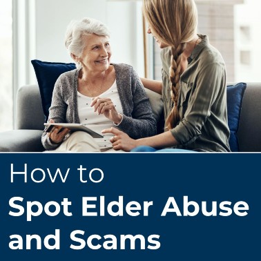 an elderly woman being assited by a younger woman while working on a tablet