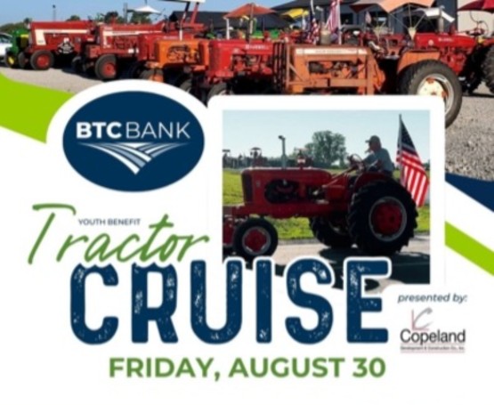 BTC Tractor Cruise, Friday, August 30th
